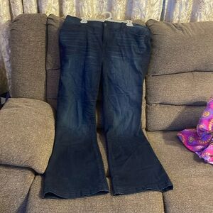 Torrid super soft dark dark blue bombshell flair. S20R